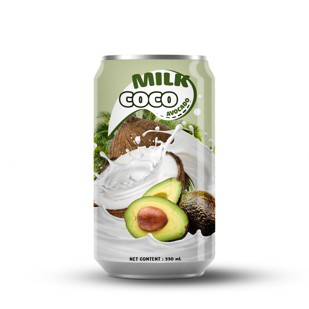 Coconut avocado milk 330ml Can Private Label