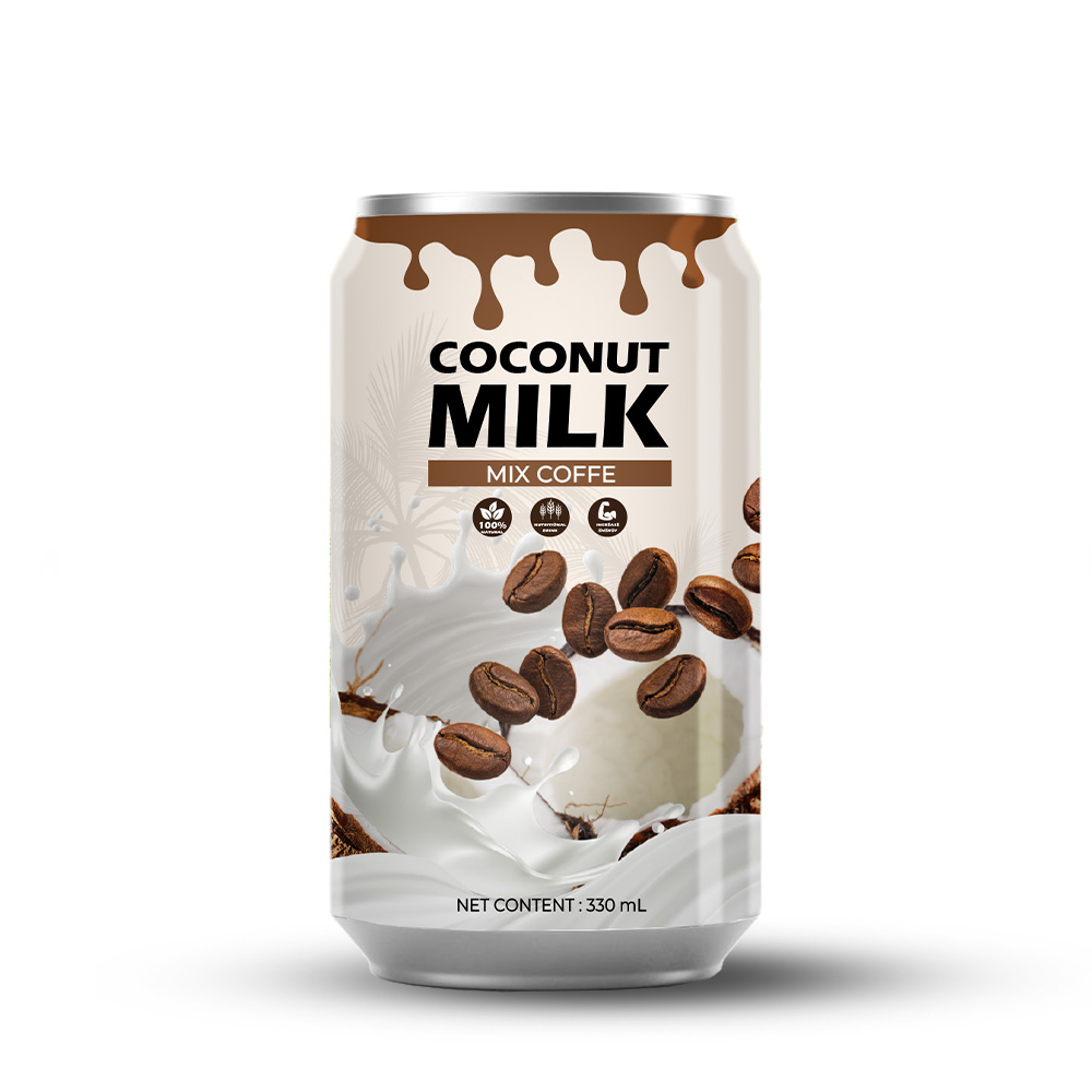 Coconut coffee milk 330ml Can Private Label
